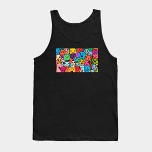 Fun Face children mask Tank Top